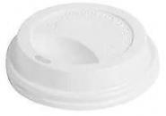 Deckel für Coffee to go Becher - Ø 80 mm - mit Trinkloch - weiß - 100 Stück
